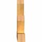 Ekena Millwork Saratoga Rough Sawn Timber Gable Bracket, Western Red Cedar, 60"W x 35"H x 6"D x 6"F, 14/12 Pitch GBW060X35X0606SAR00RWR - alternate 4